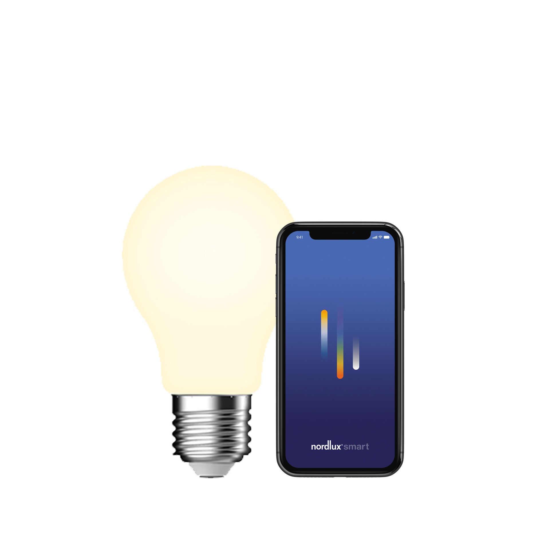 Smart pære E27 hvid